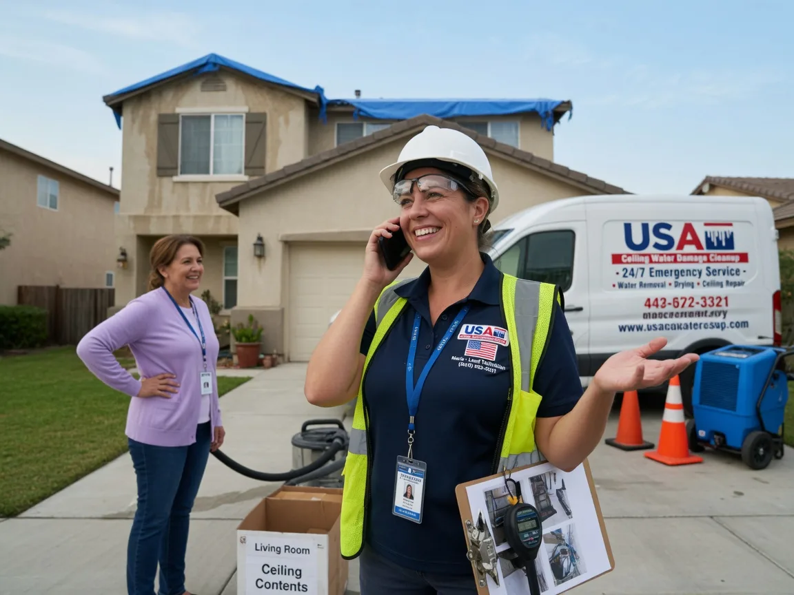 Ceiling Water Damage Restoration Maple City, KS FAQs